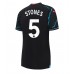 Manchester City John Stones #5 Voetbalkleding Derde Shirt Dames 2023-24 Korte Mouwen